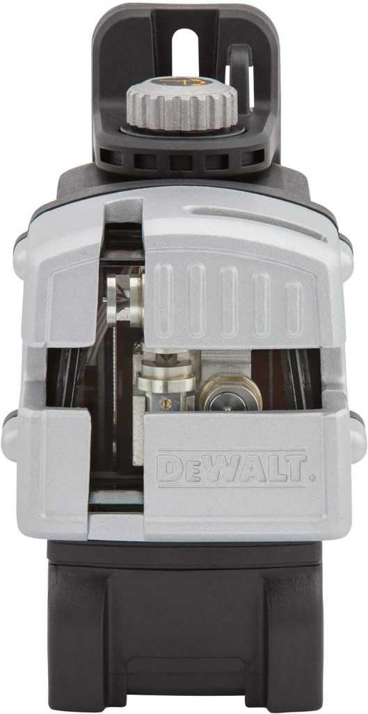 DEWALT DW089CG-XJ - Nivel Láser autonivelante de 2 líneas en cruz (Horizontal y vertical + línea lateral vertical) - VERDE  DE0892G-XJ - Detector de líneas para láseres verdes