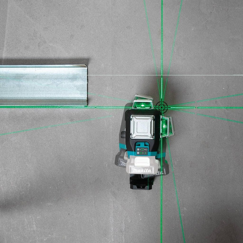 MAKITA SK700GD Nivel láser 3 líneas 12V verde