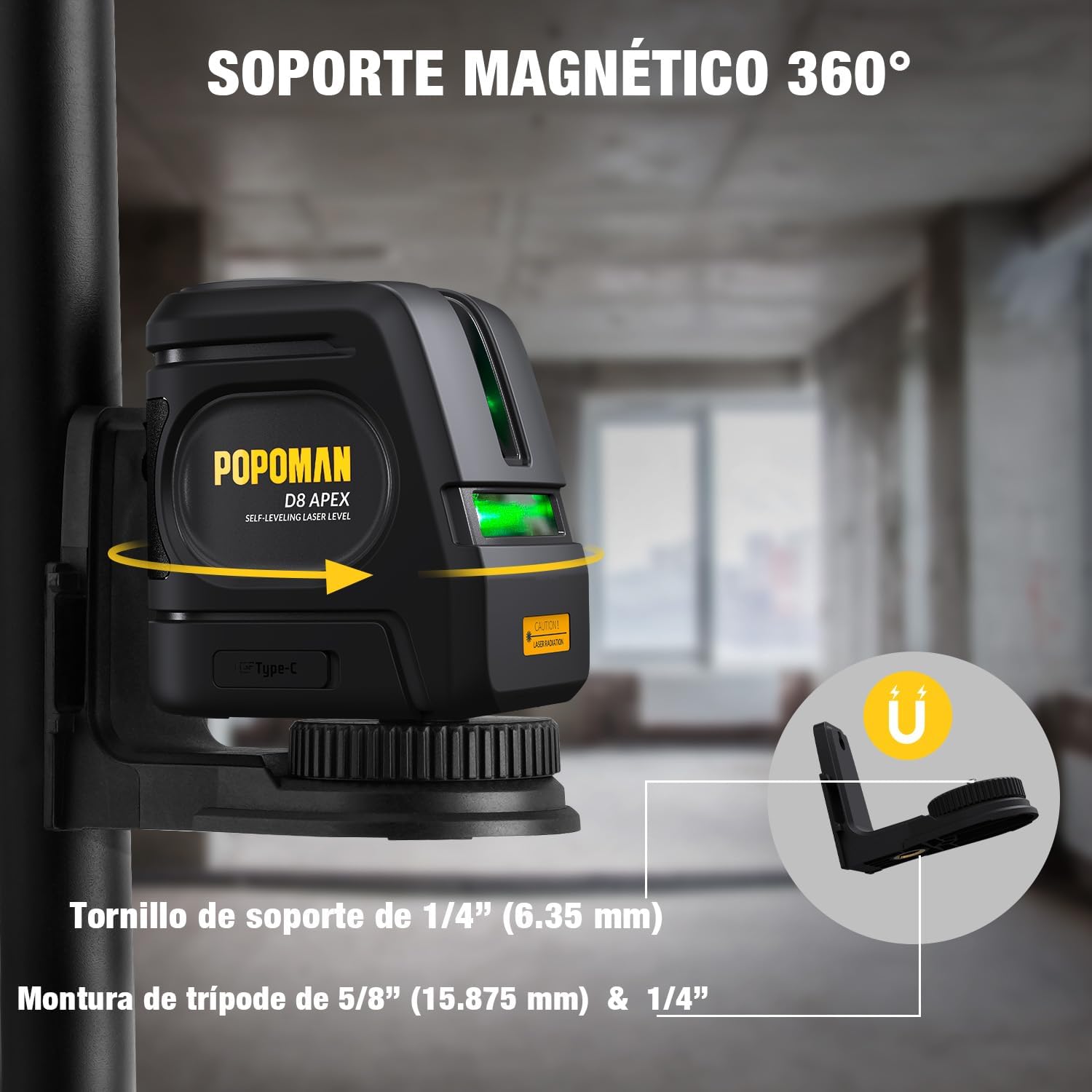 Reseña Nivel Láser Verde POPOMAN