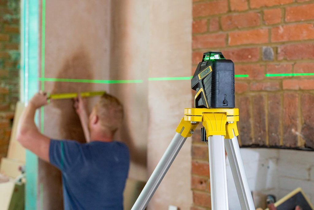 STANLEY FATMAX FMHT77617-1 - Nivel láser de luz verde 360º V2 a batería