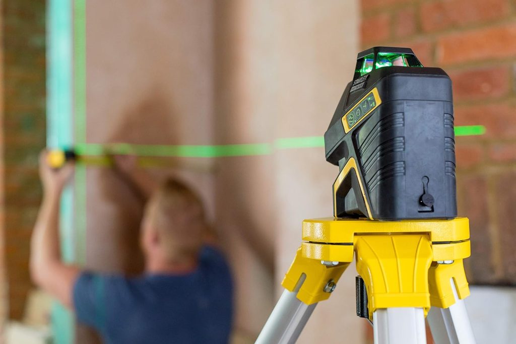 STANLEY FATMAX FMHT77617-1 - Nivel láser de luz verde 360º V2 a batería
