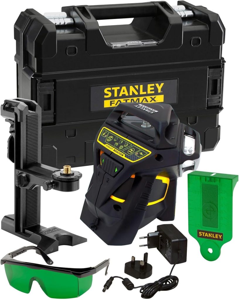 Stanley FatMax líneas láser X3G, 3 x 360 nivel de colour verde, FMHT1-77356