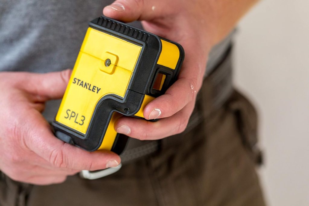 Stanley STHT77503-1 - Nivel láser SPL3 de 3 puntos, 30 m